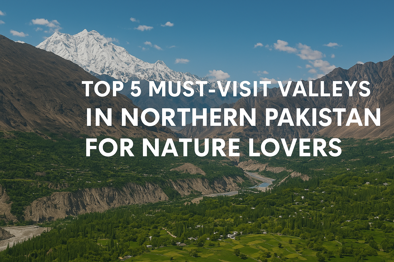Top 5 Must-Visit Valleys in Northern Pakistan for Nature Lovers